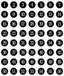数字   可调颜色带切片