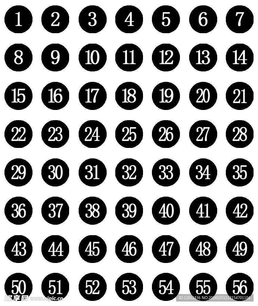 数字   可调颜色带切片