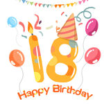 18岁生日快乐元素