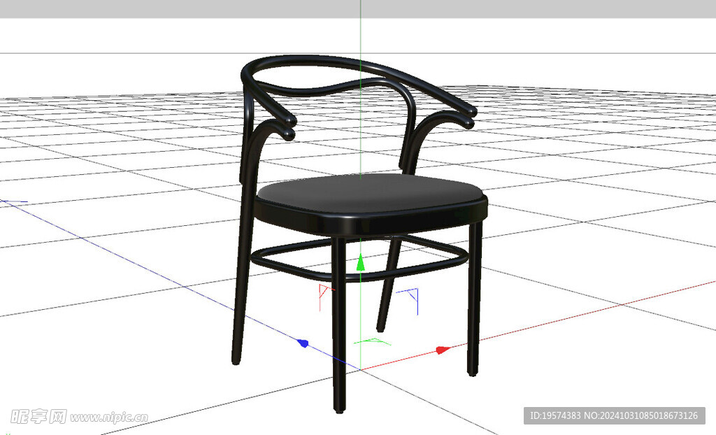 C4D模型 椅子