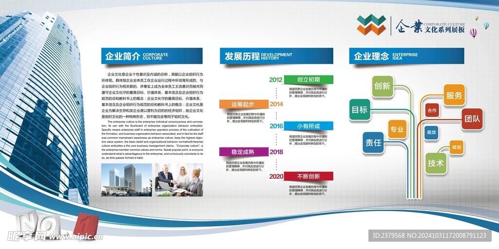 企业文化墙 