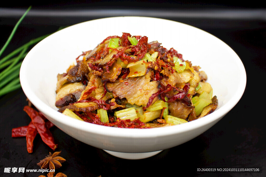 干椒炒腊肉