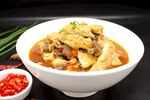 油豆腐炒肉