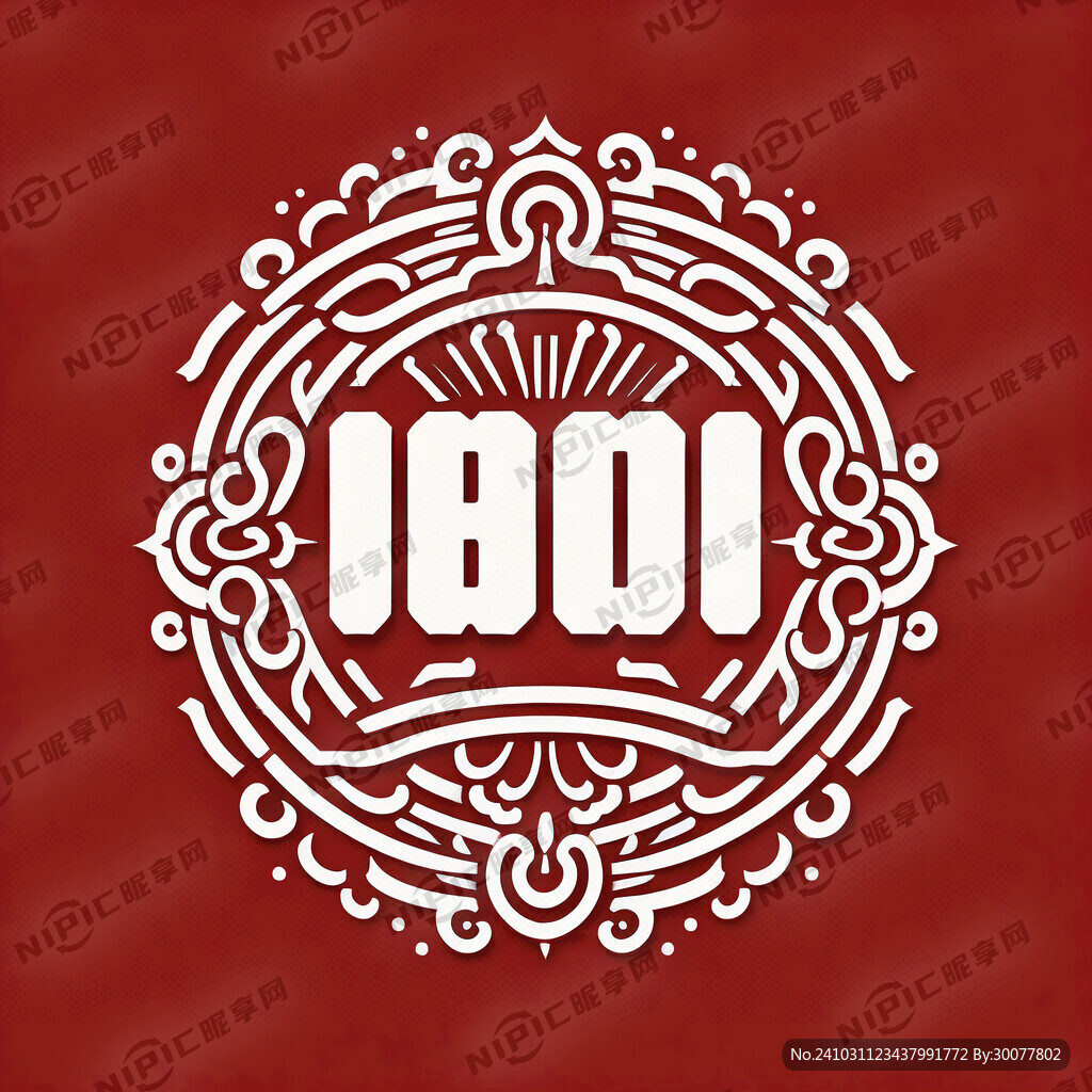 以增气两字设计标志