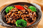 茶树菇烧肉