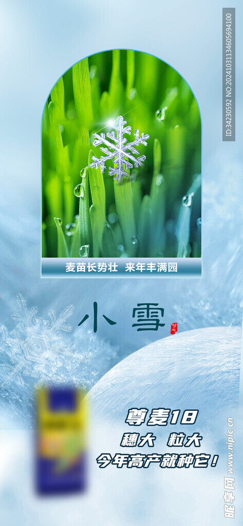 小雪海报