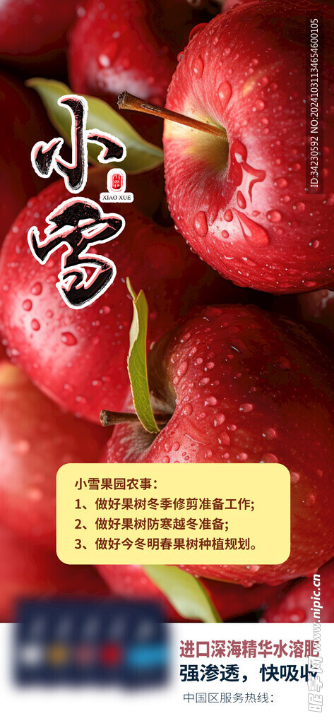 小雪海报