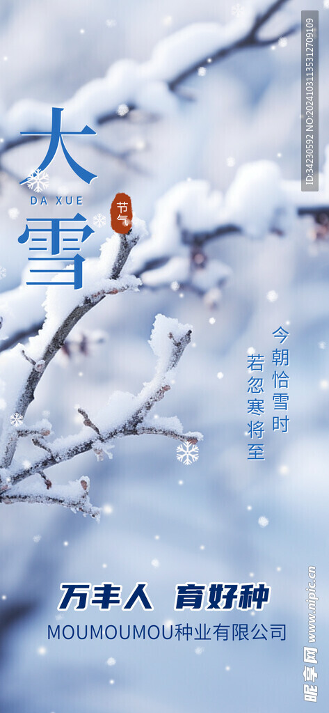 大雪海报