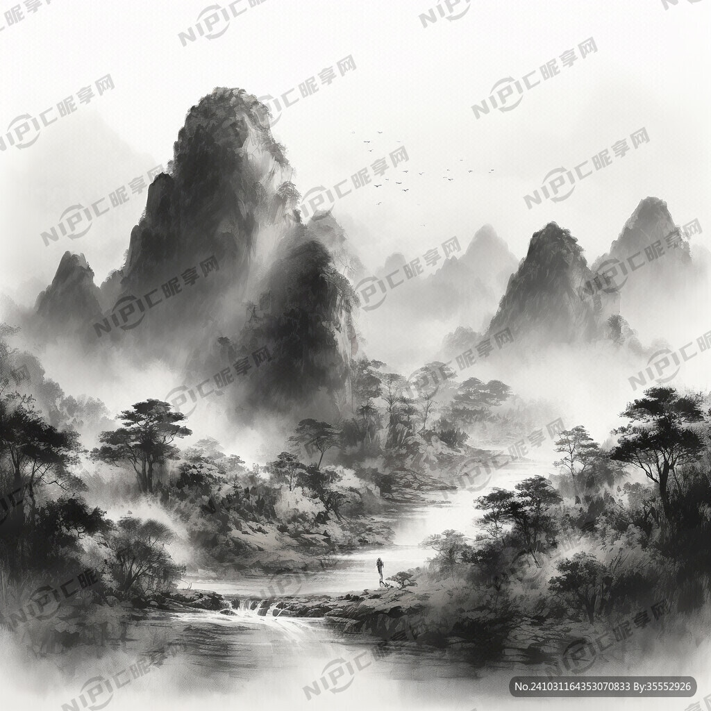 素描画