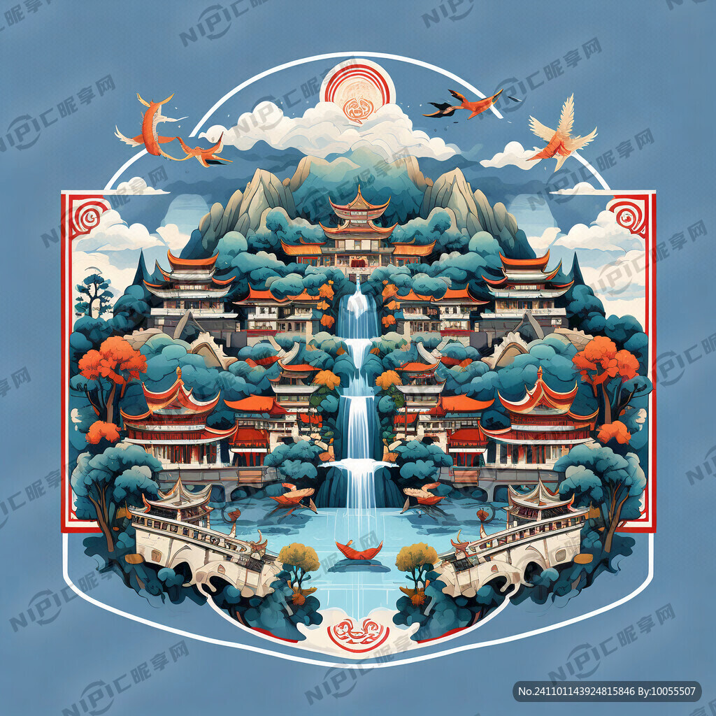 云南旅游产品包装盒 包括大理