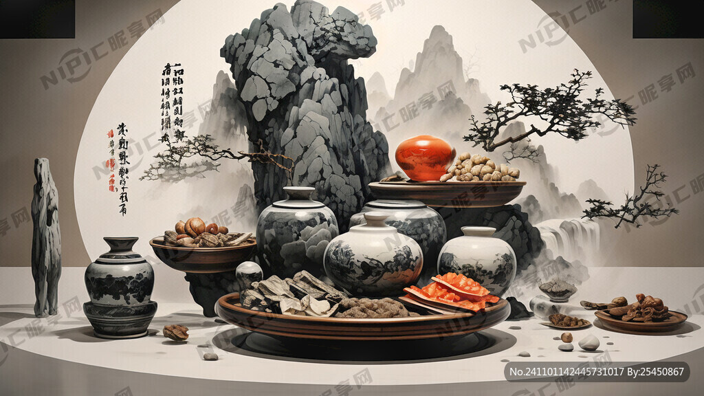 土特产品展馆模型