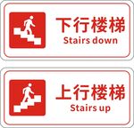 上下楼梯标识