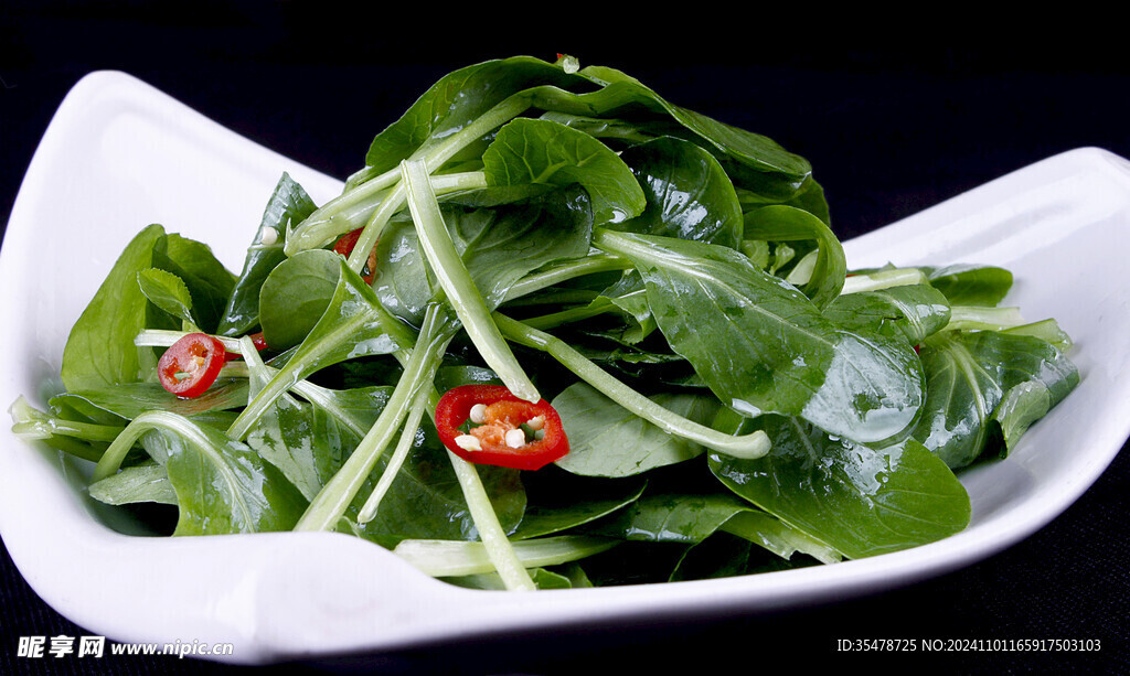 生拌鸡毛菜