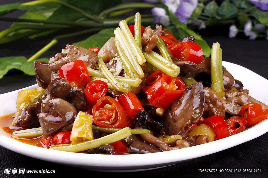 酸辣鸡杂