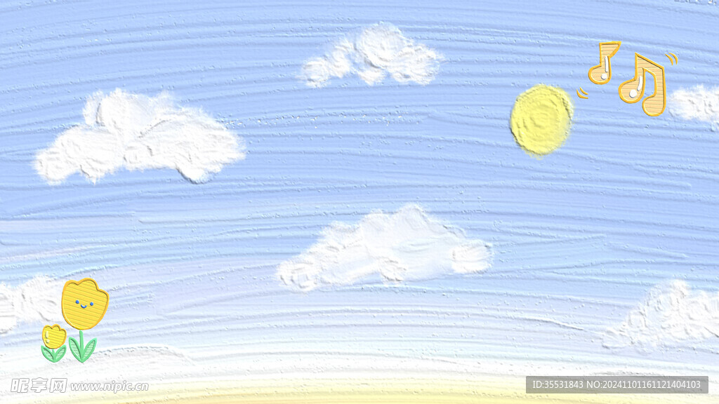 油画棒背景