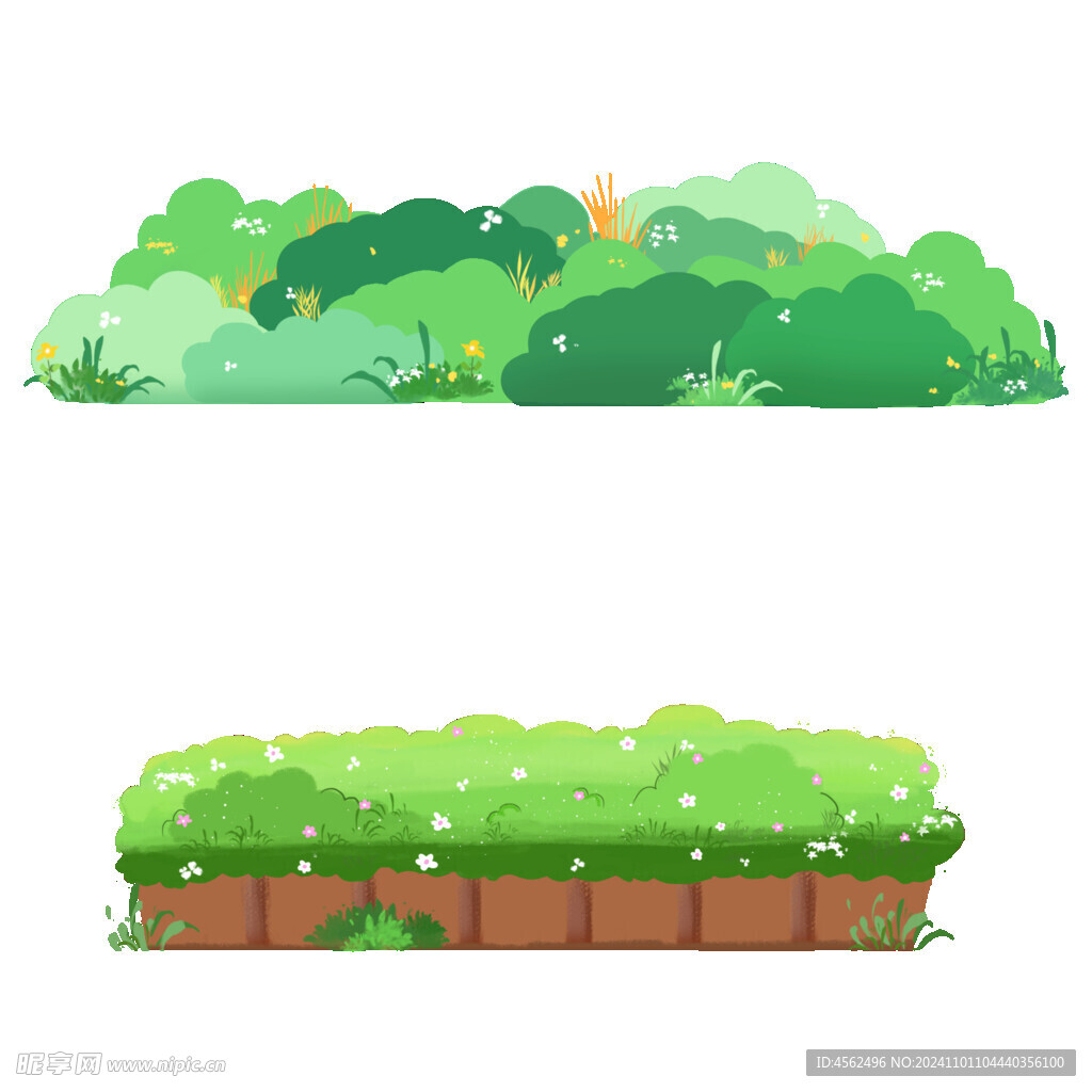 灌木插画