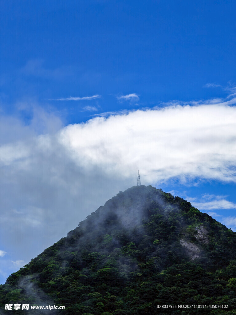 深圳梅沙尖山峰