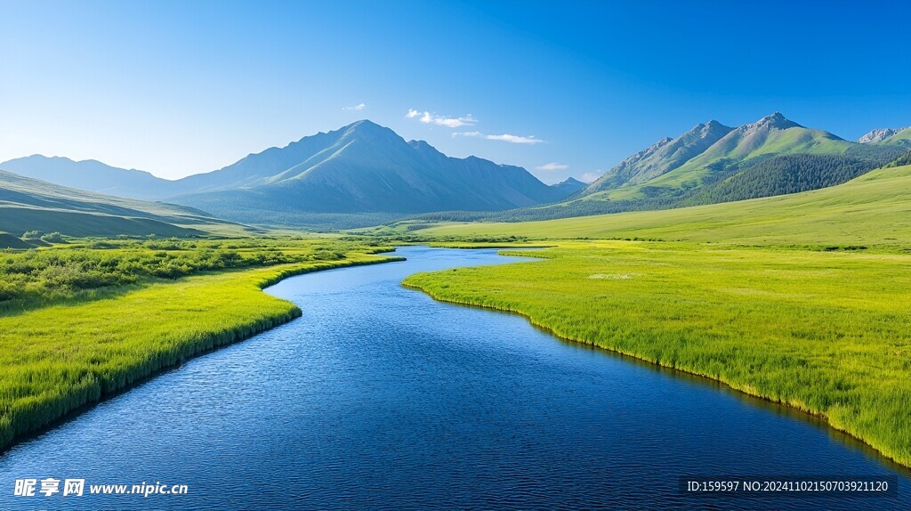 河流与远山