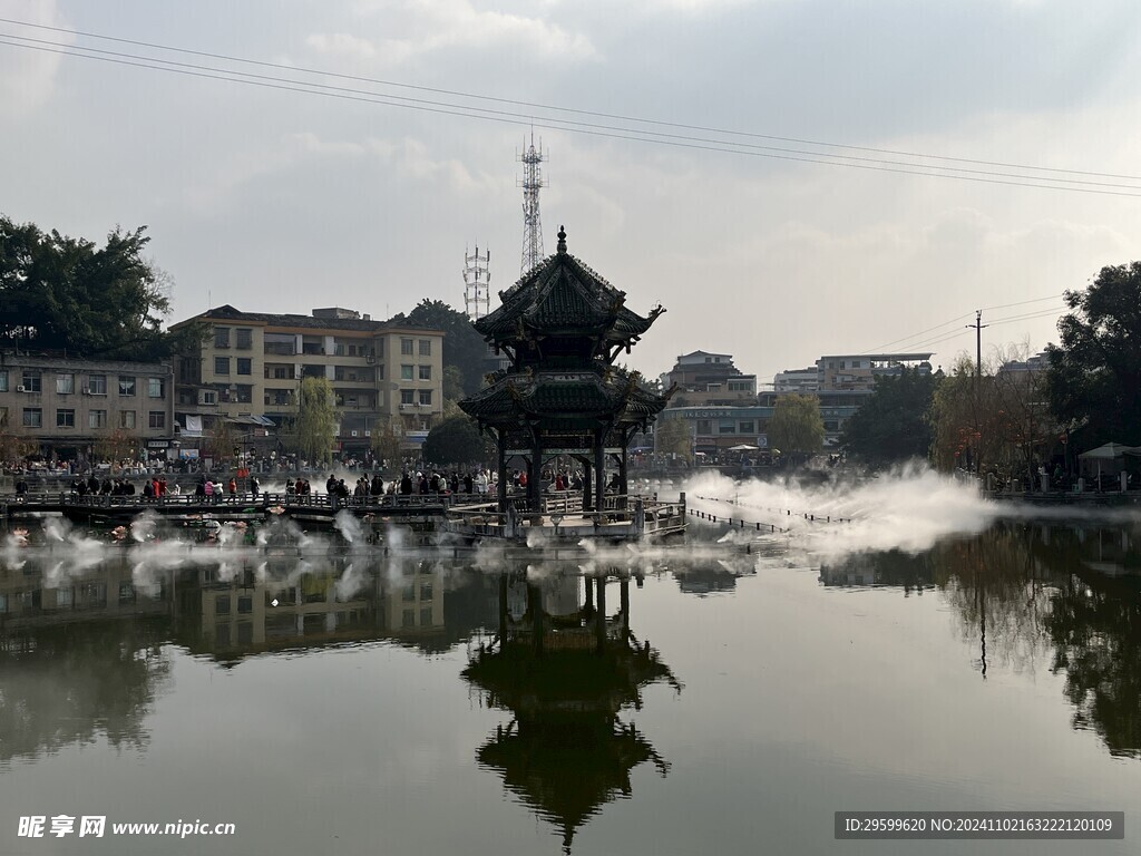 富顺西湖  