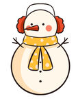  卡通雪人