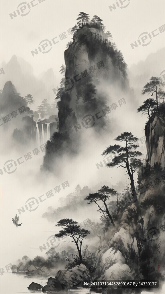 川渝特色山水画