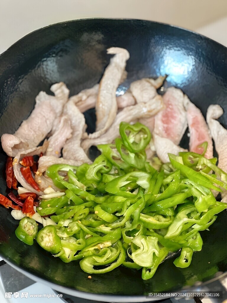 青椒炒肉丝