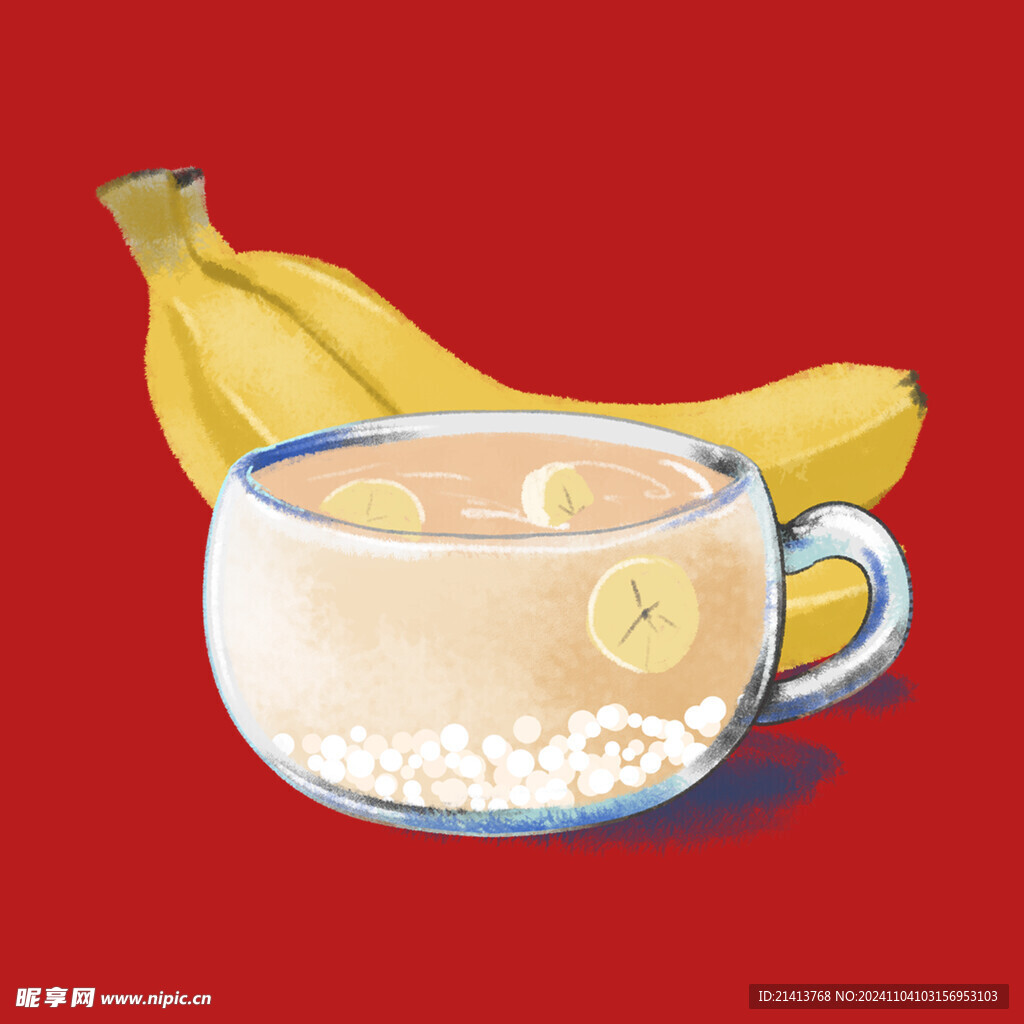 手绘奶茶饮料