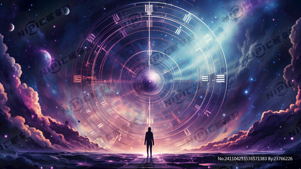 紫蓝色穿越空间和星空 不要人物