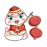蛇年吉祥物