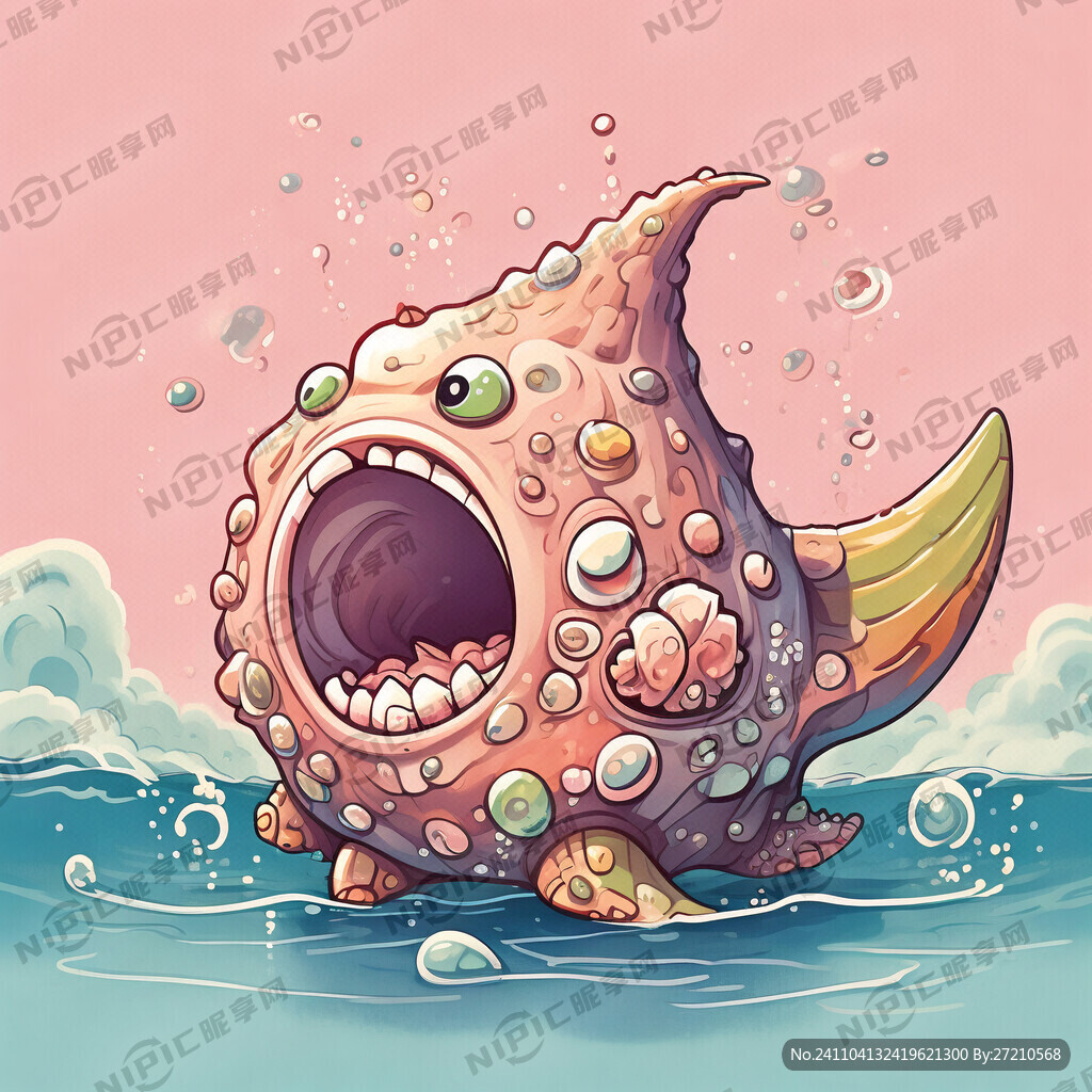 卡通海螺