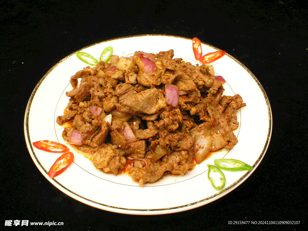 炒烤肉