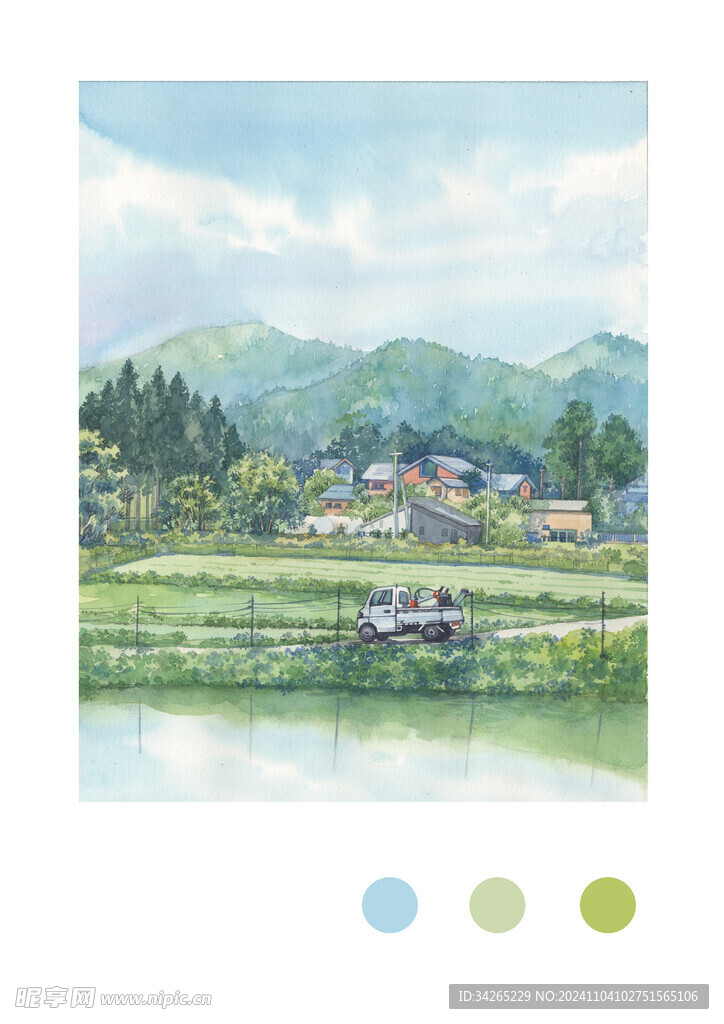 家庭手绘