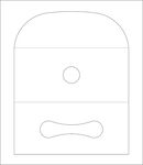 包装盒刀模展开图