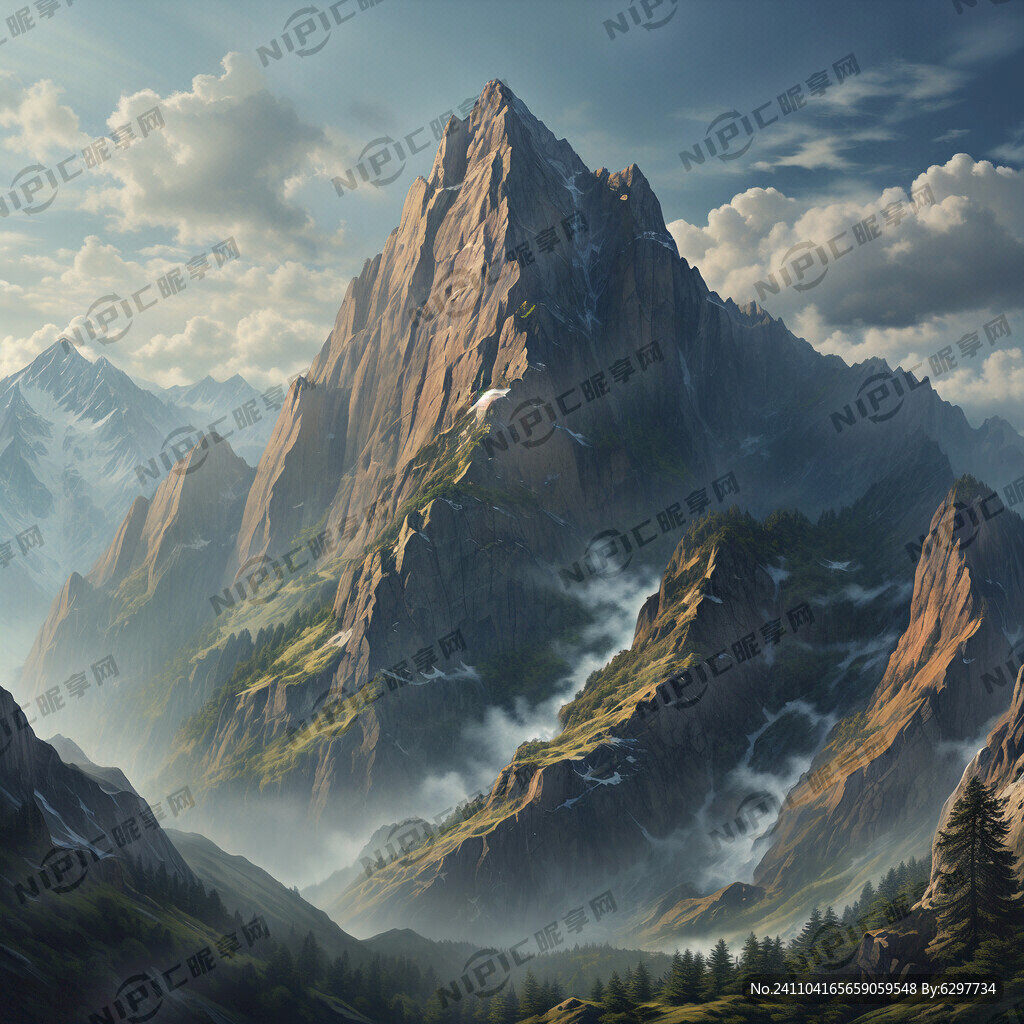 巍峨的大山