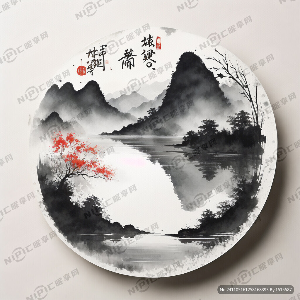 冰箱贴 河源 万绿湖 镜花缘