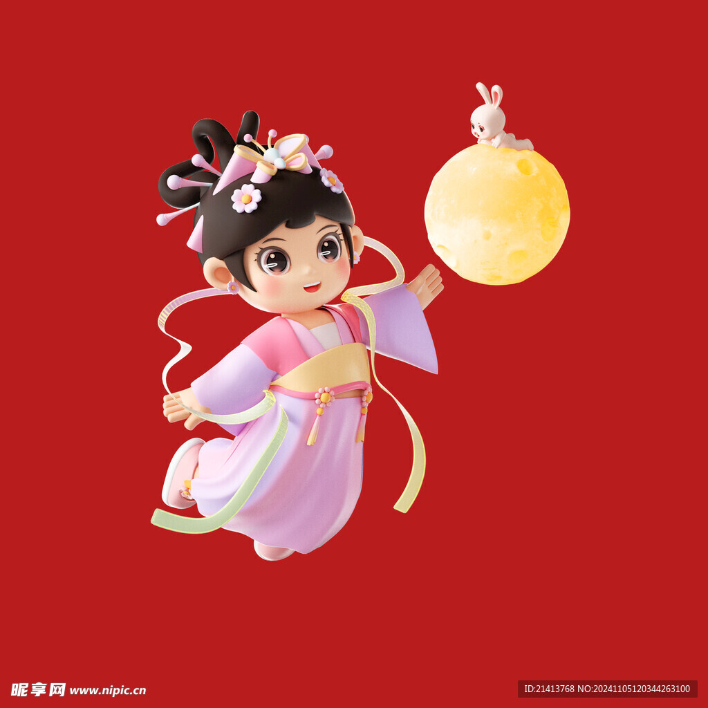 手绘古代仕女