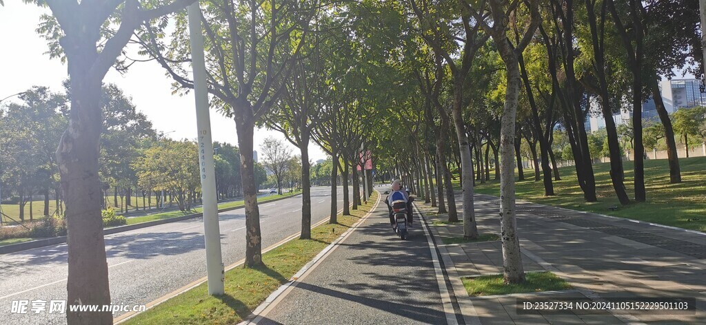 光明新城漂亮街景 