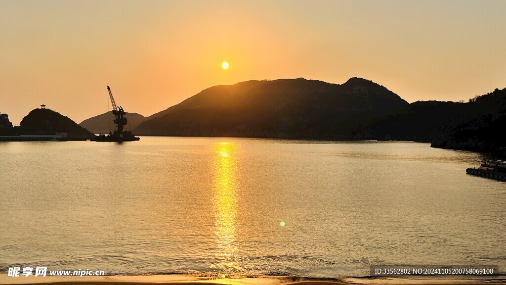 海岛日落