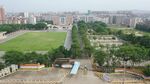 广东乡镇学校航拍视频