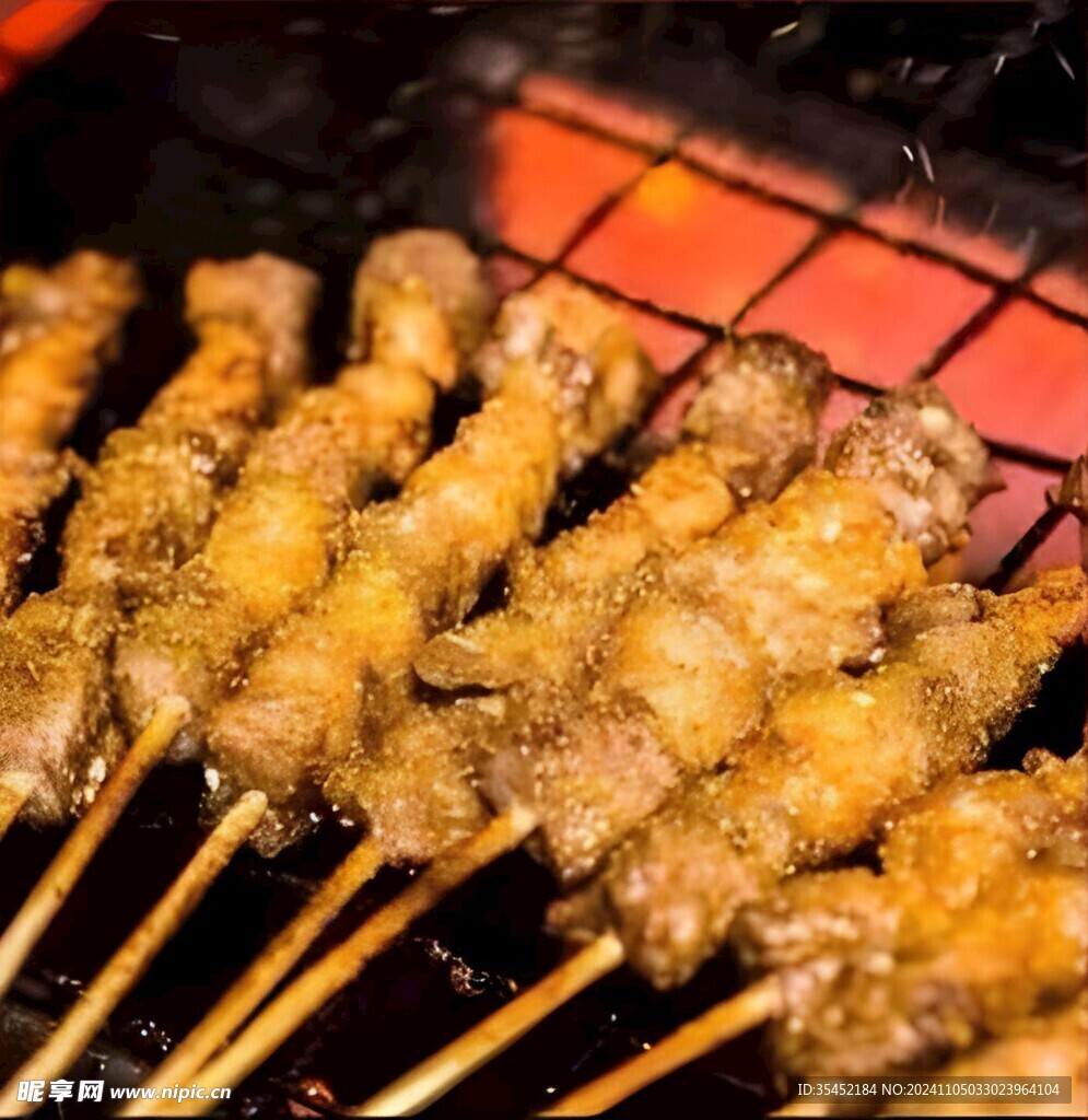 烤羊肉串
