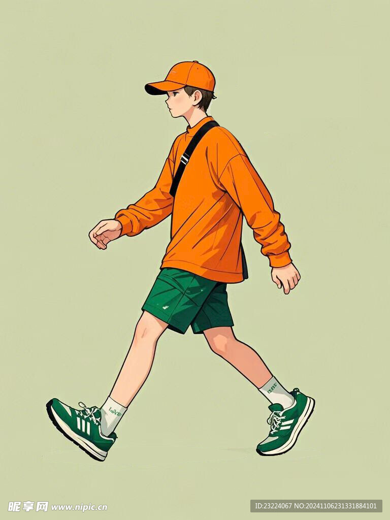 卡通男孩