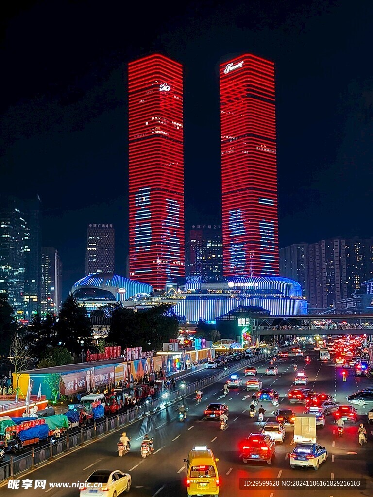 城市夜景 