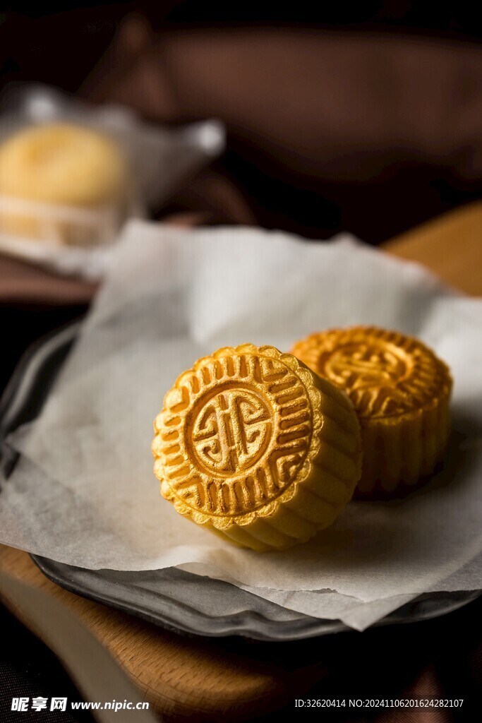 月饼 茶点