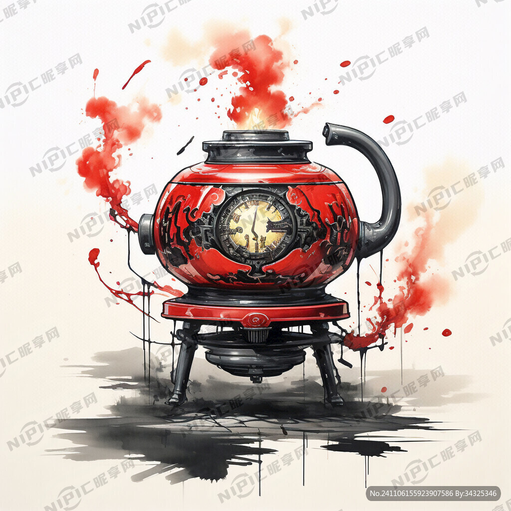 时来运转中国红吉克普林电陶炉