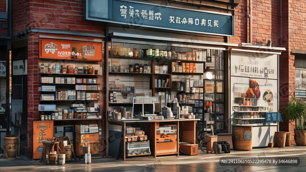 图文广告店门头