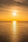 海上日落