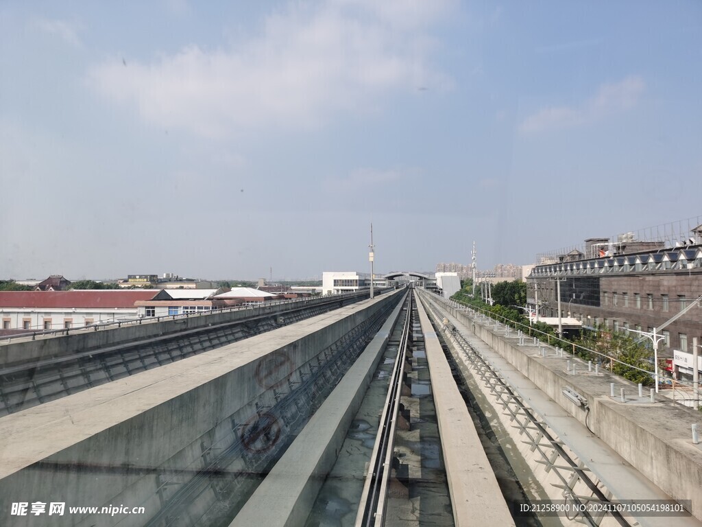 轻轨 地铁 浦江线