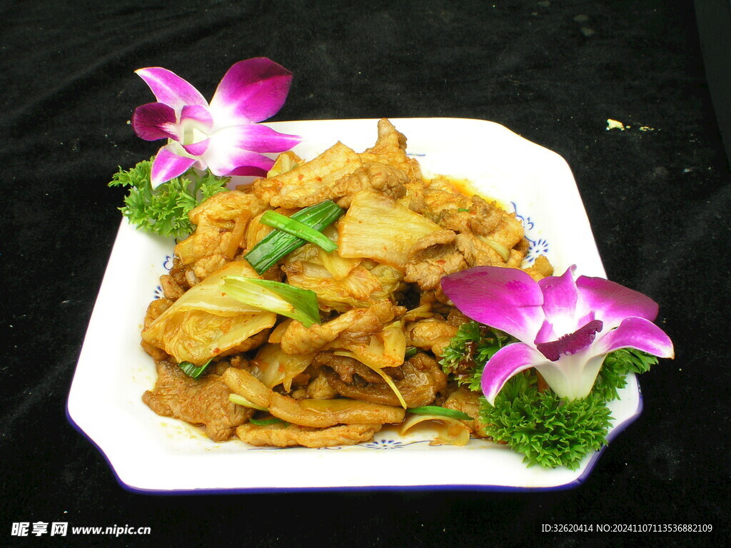 腊白菜五花肉 
