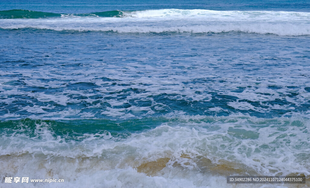 海边海浪 