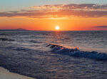 大海夕阳